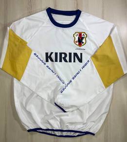 Japan FA White Light Training Jersey #DT Used
