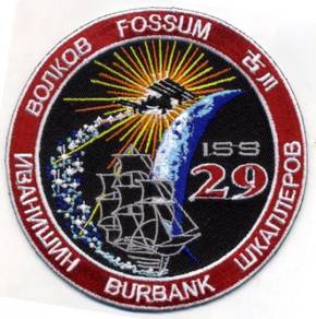 NASA International Space Expedition 29 PATCH
