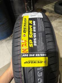 205 65 15 Dunlop J6 Tayar Baru