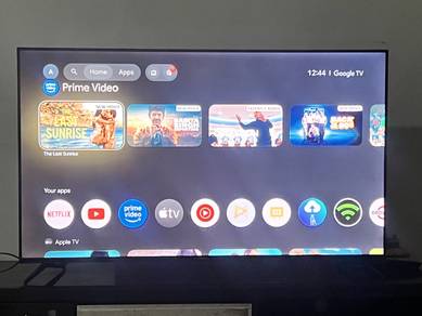 Sharp led backlight tv 55inci