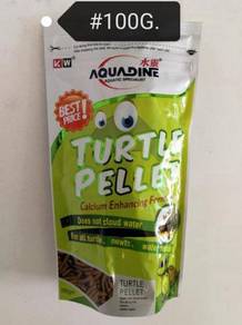 Aquadine Turtle Pellet 100gram Food Feed Kura-kura