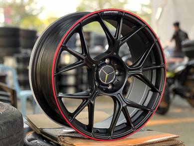 Sport Rim Baru 19 Mercedes AMG GT63 Design Flat Bl