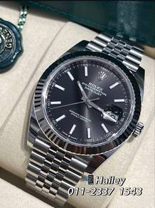 Rolex Datejust 41 126334 Black Index Dial
