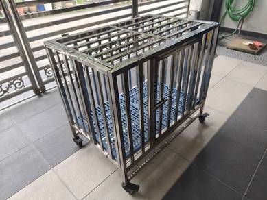 cage pet dog and cat stainless steel 