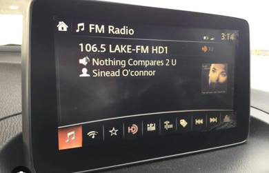 Repair lcd player mazda 2 mazda 3 cx3