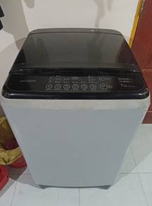 mesin basuh auto 7kg terpakai 