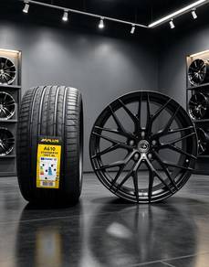 BMW 5 Series G30 19" Rim + Tayar Baru R516