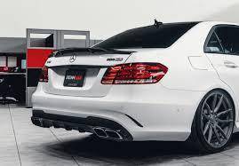 Mercedes Benz W212 renntech style carbon spoiler