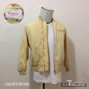 Baju bomber zipper jacket Diable