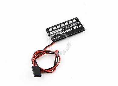 LED Receiver Voltage Monitor