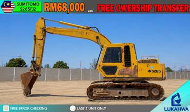 [LOCAL TERPAKAI] SUMITOMO S265FJ2 Mesin Excavator