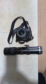CANON DSLR 2000D + LENS + Telephoto lens