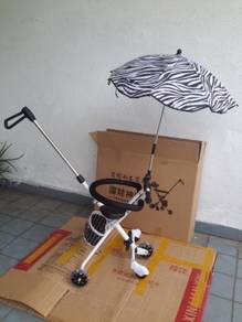 Magic Stroller+ Fence +Basket+flashing wheel