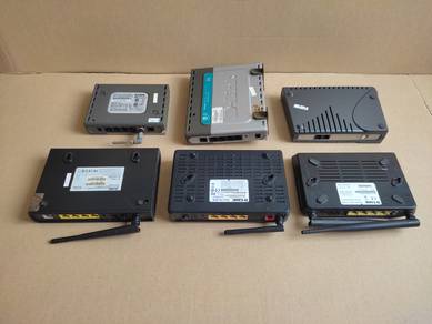 ROSAK Faulty 6 ADSL Modem Router Bundle