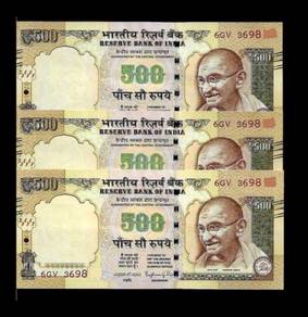 India 500 rupees 2016