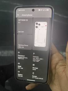 NOTHING  PHONE 3a Lite FOR SELL
-RAM 8+8GB/256GB