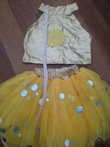 Girl performing dress