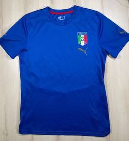 Puma Italy Blue Fan Tee #BV1 Used