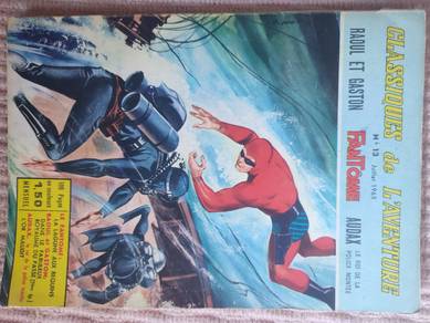 GoodCondtnVINTAGE1965#Fantome#FrenchComics32pages