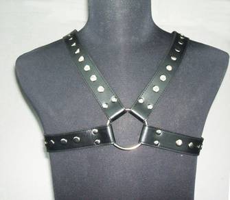 LB004 Sexy PU Tool Men PU Belt Lingerie