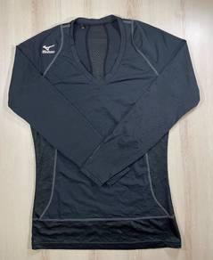 Mizuno Biogear Ladies’ Black Fitted Tee #CA Used
