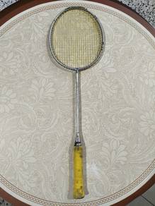 Errea Silver Badminton Racket.