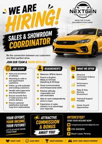 Sales Coordinator @ Premium Used Car Dealership 📝