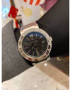 2014 Bvlgari Bb38ss Black Dial 38mm