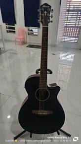 Amplifier Nux Ac60 & Ibanez AEG7MH-WK