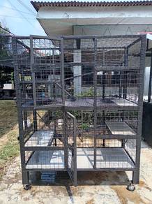 Sangkar Kucing 6 tingkat