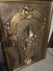 Divine Lord Perumal Statue - Brass Venkateswara