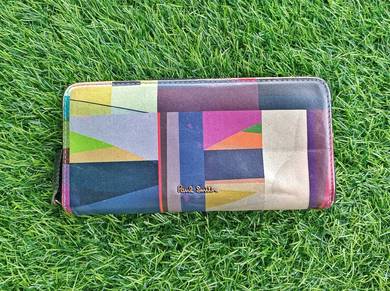 Paul Smith multicolor Original leather long wallet