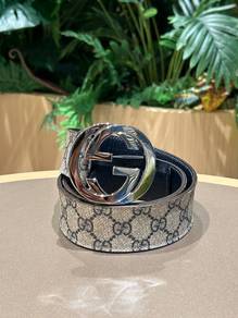 Gucci GG Supreme Canvas Belt