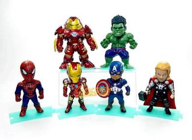 Marvel Avengers Qversion Ironman Spiderman Captain