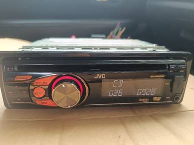 JVC car audio player