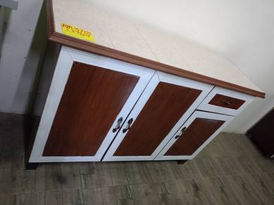 almari dapur rendah refurbished, ipoh.