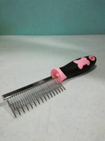 Kucing Cat Dog Sikat Shedding Comb XDG031
