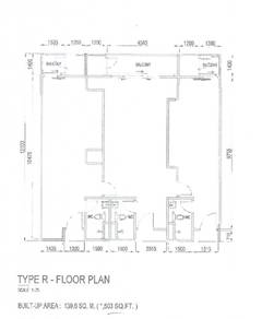 Service Residence For Rent in K Avenue Residential