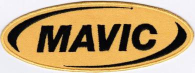 Mavic Bicycle Bike Cycling Racing Badge Patch