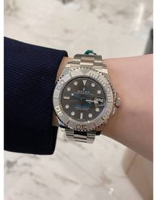 Rolex Yacht-Master 37 REF268622 Glacier Grey Dial