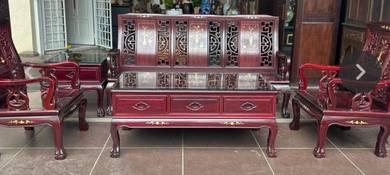 Rosewood living room set