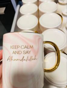Marble Mug Glass Cup Gift Unique Birthday Wedding