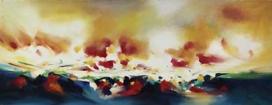 Dynamic Horizons Oil Painting V