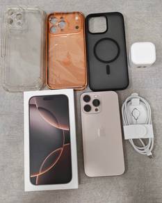 iphone 16 promax 256gb desert titanium