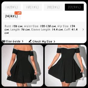 Black dress plus size
