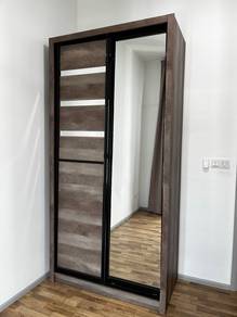 Wardrobe with mirror