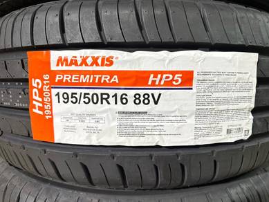 195/50/16 Maxxis Premitra HP5 Tyre 2026 Tayar
