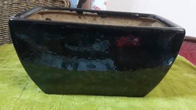 Black Vase @  11 x 6 x 7 Inch