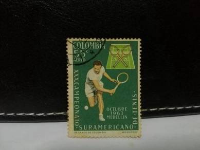 1963 Colombia Stamp Tennis Championships