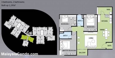 Condominium For Sale in D'Pines @ Ampang